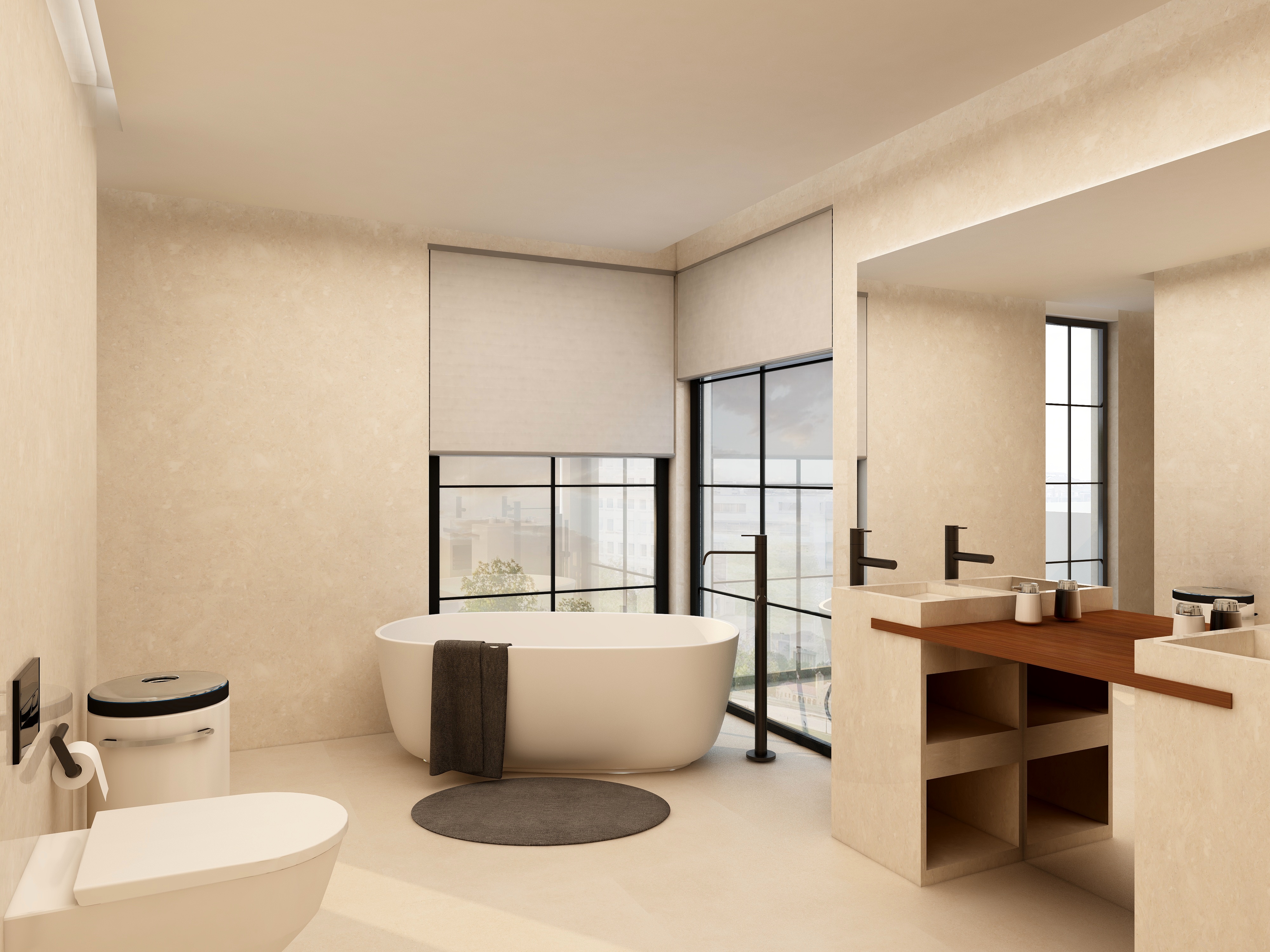 Villa Fairway master bathroom